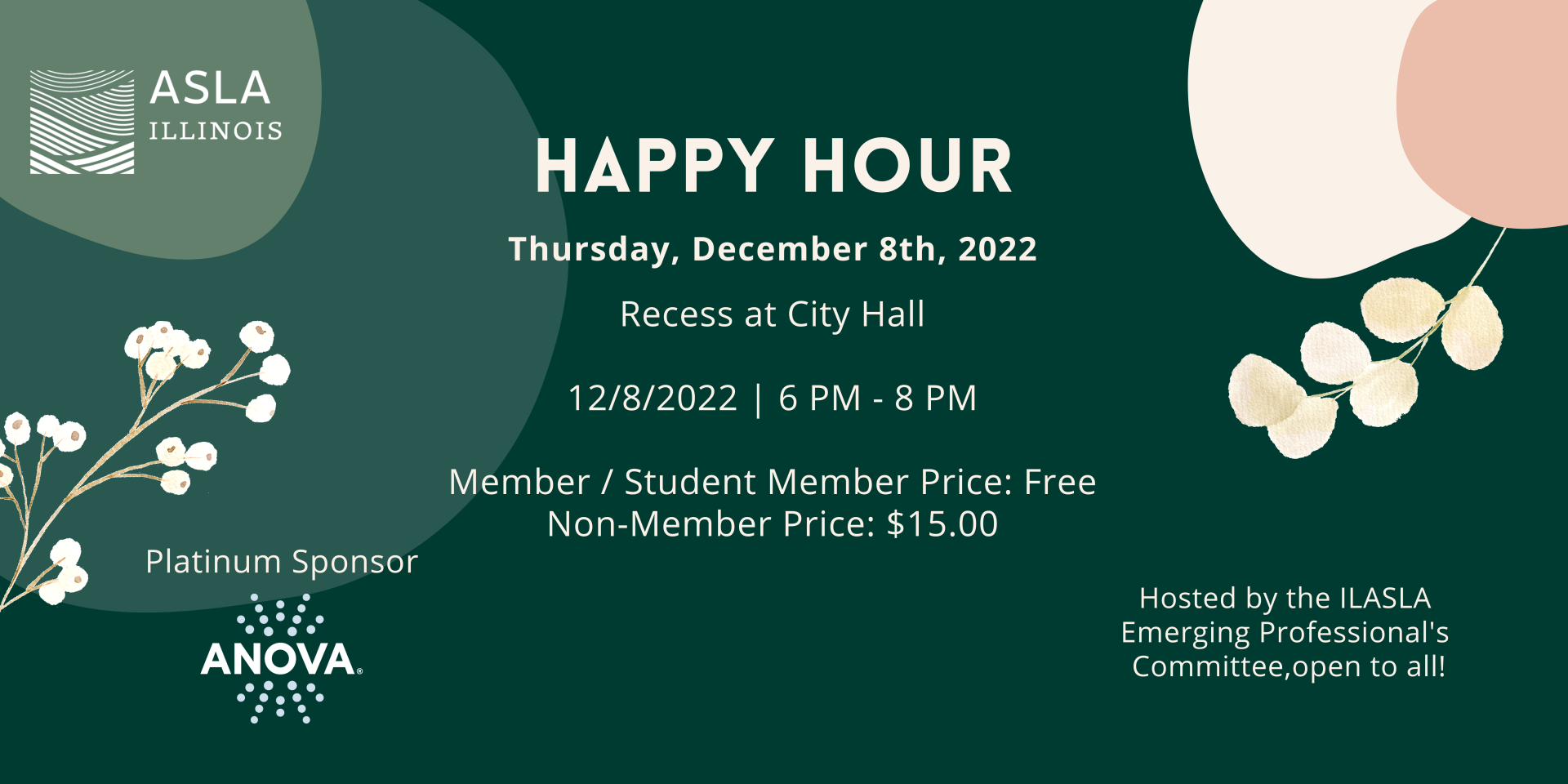 happy hour webpage banner